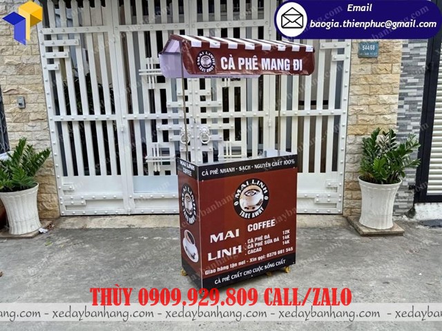 tủ bán cà phê lắp ráp