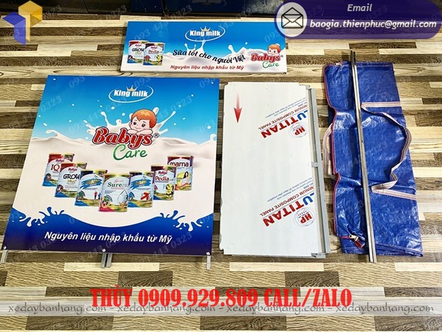 booth tháo lắp bằng sắt