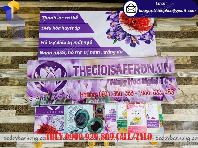 xe lắp ráp bán nhụy hoa nghệ tây