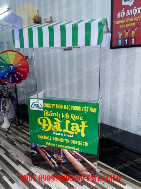 quầy bán bánh mì que lắp ráp