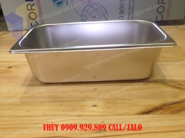 gia khay inox đựng kem