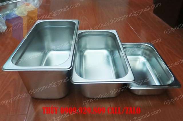 khay inox 304 đựng kem