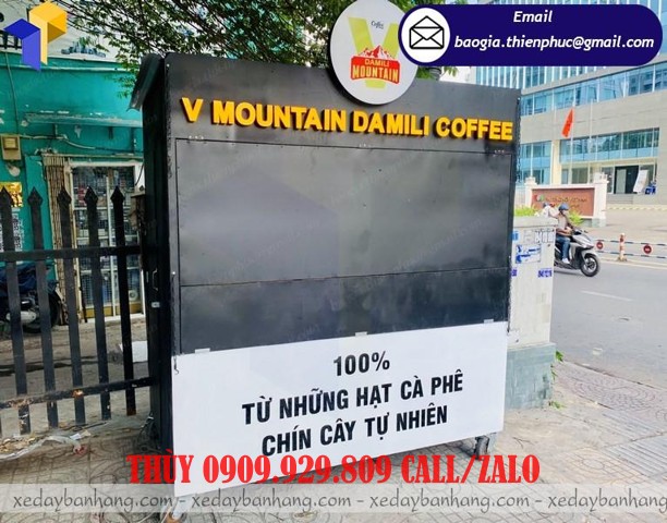 đóng kiot bán cà phê giá rẻ