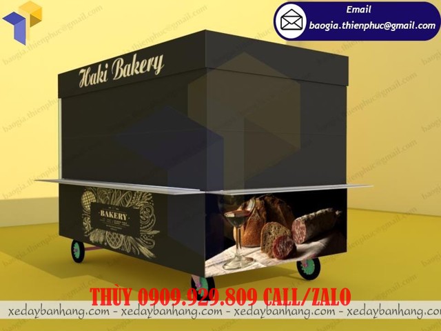 ki ốt bán bánh mì