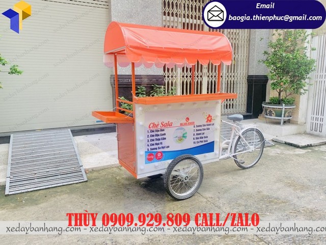 mẫu xe đạp bán chè ở đâu