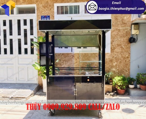 mua xe bán trà sữa ăn vặt