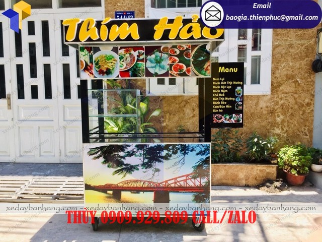 xe bán thức ăn nhanh lưu động