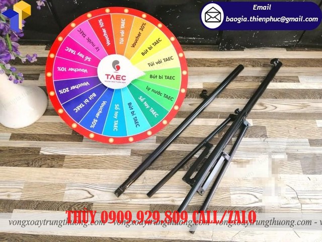 vòng xoay trúng thưởng