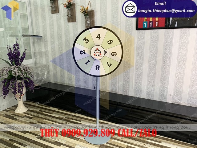 vòng quay chân đứng đế tròn