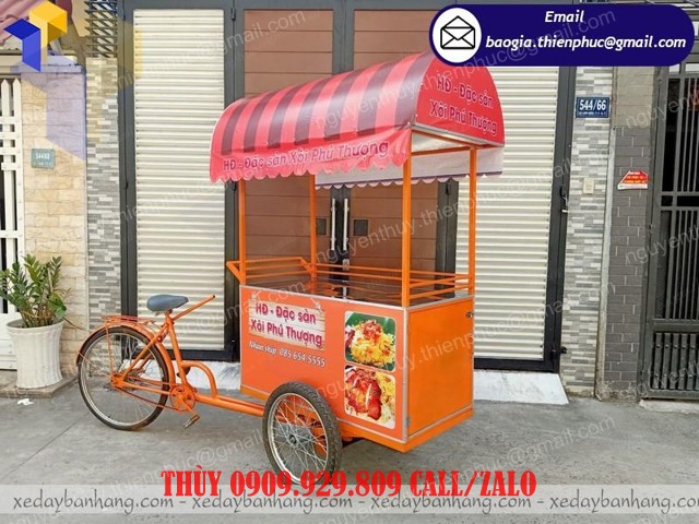 xe đạp bán xôi đẹp