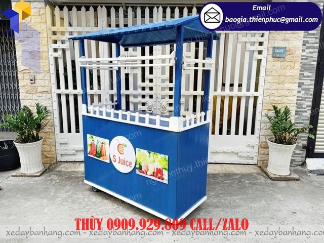 tủ bán sinh tố nước ép đẹp