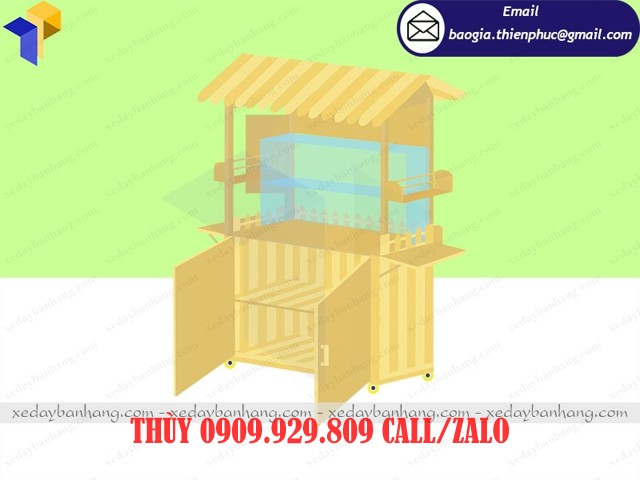 xe bán nước ép
