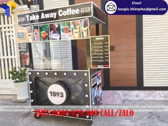 giá xe sắt bán cafe