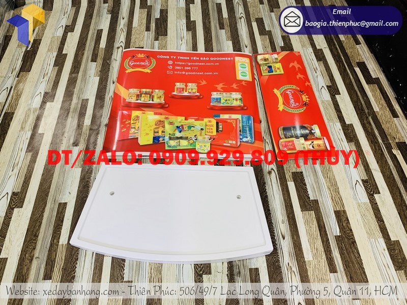 Booth nhựa mini bán hàng lắp ráp giá rẻ